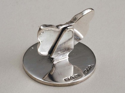 Silver Fox Menu Holders (set of 4) - Sampson Mordan